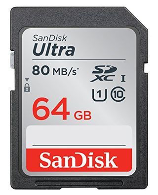 SanDisk Ultra SDXC-minnekort, 64 GB
